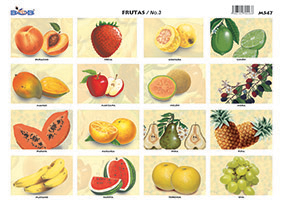 M547 Frutas 3 (25 pzas)