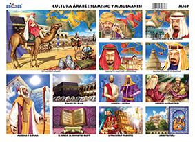 M569 Cultura Árabe / islamismo y musulmanes (25 pzas)