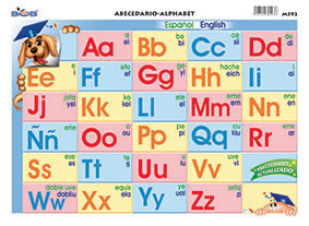 M592 Abecedario - Bilingüe (25 pzas)
