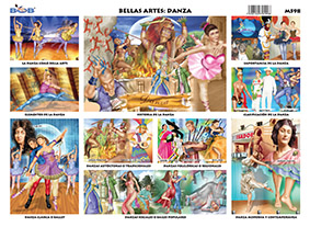 M598 Bellas artes: Danza (25 pzas)