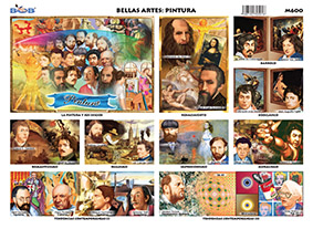 M600 Bellas artes: Pintura (25 pzas)