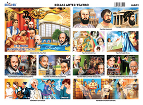 M601 Bellas artes: Teatro (25 pzas)