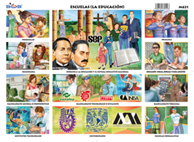 M621 Escuelas / la educación 15 de mayo (25 pzas)