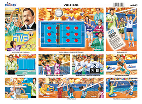 M663 Voleibol 2 (25 pzas)