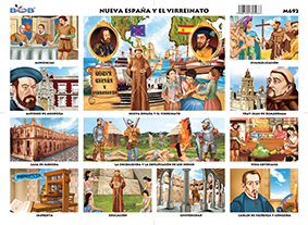 M692 Nueva España y el Virreinato (25 pzas)