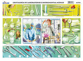 M770 Cristalería de laboratorio (25 pzas)