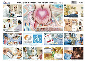 M798 Donación y trasplante de órganos (25 pzas)