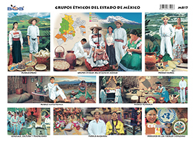 M817 Grupos Étnicos del Estado de México (25 pzas)