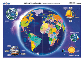 M825 Globo Terráqueo (25 pzas)