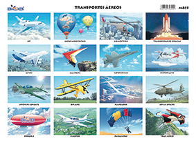 M855 Transportes áereos - 16 figuras (25 pzas)