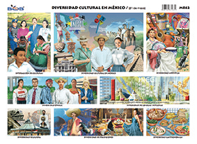 M862 Diversidad cultural en México (25 pzas)