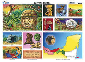 M101 Cultura Olmeca (25 pzas)