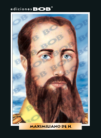 BG0541 Maximiliano de Habsburgo (50 pzas)