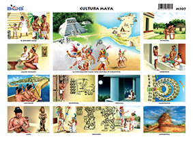 M107 Cultura Maya (25 pzas)