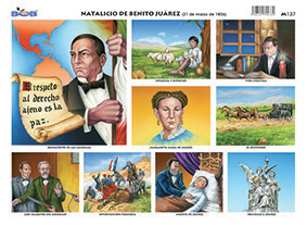 M137 Natalicio de Benito Juárez 1