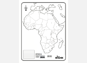 CN037 África División política s/n (100 pzas)