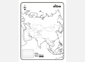 CN044 Asia División política s/n (100 pzas)