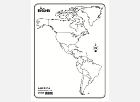 CN058 América División política s/n (100 pzas)