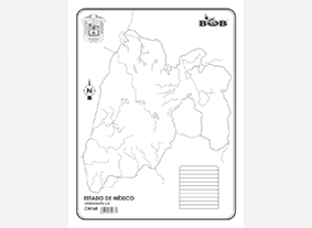 CN168 Estado de México Hidrografía s/n (100 pzas)