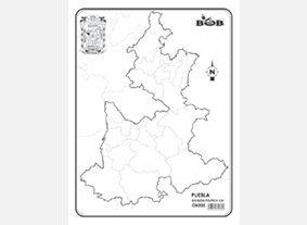 CN200 Puebla División política s/n (100 pzas)