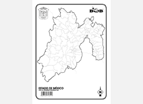 CN164 Estado de México División política s/n (100 pzas)