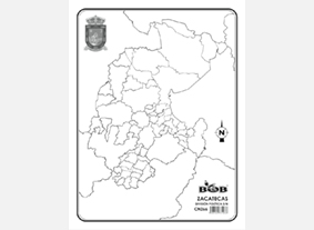 CN266 Zacatecas División política s/n (100 pzas)