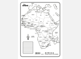 MI09 África División política c/n (200 pzas)