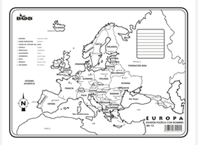 MI13 Europa División política c/n (200 pzas)