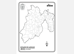 MI20 Estado de México División política s/n (200 pzas)
