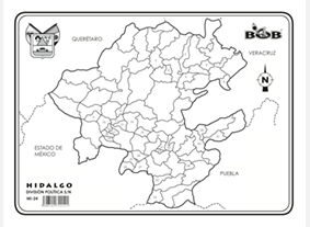 MI24 Hidalgo División política s/n (200 pzas)