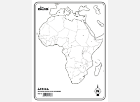ME10 África División política s/n (25 pzas)