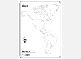 ME15 América División política c/n (25 pzas)