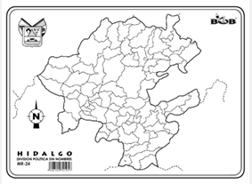 MR24 Hidalgo División política s/n (1 pza)