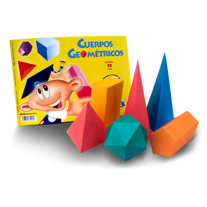 AGM Álbum de Cuerpos Geométricos Mate (1 pza)