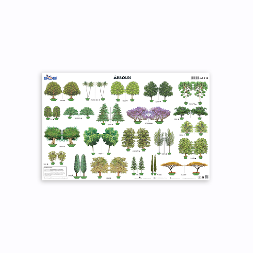 MQ018 Árboles (3 pzas)