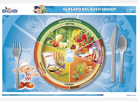 CSM04 Plato del buen comer (1 pza)