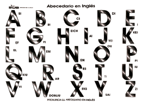MP3 Abecedario - inglés (1 pza)