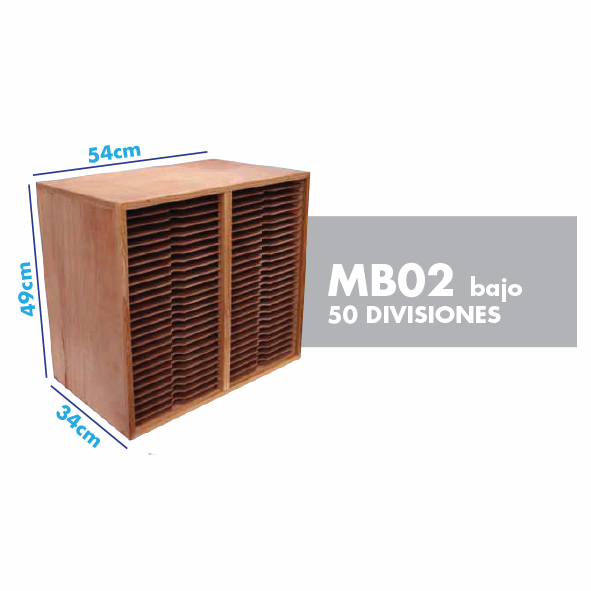 Mueble Bajo - 50 divisiones