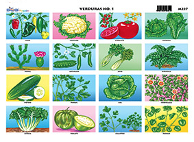 M227 Verduras 1 (25 pzas)