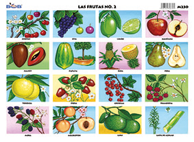 M230 Frutas 2 (25 pzas)