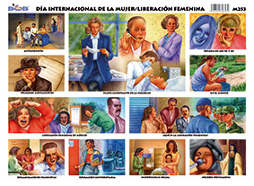 M253 Día Internacional de la Mujer (25 pzas)