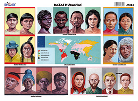 M261 Razas humanas (25 pzas)