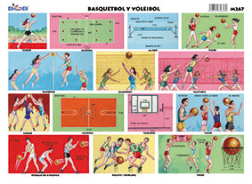 M267 Básquetbol y voleibol (25 pzas)