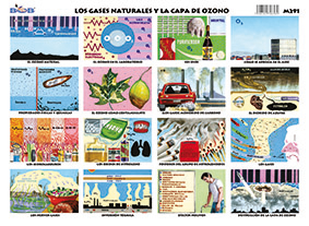 M291 Gases naturales y la capa de ozono (25 pzas)
