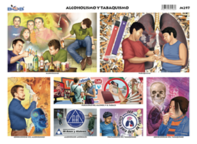 M297 Alcoholismo y tabaquismo (25 pzas)