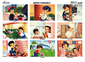 M307 Artes y oficios 3 (25 pzas)