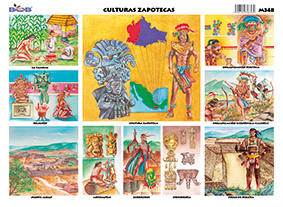 M348 Cultura Zapoteca (25 pzas)