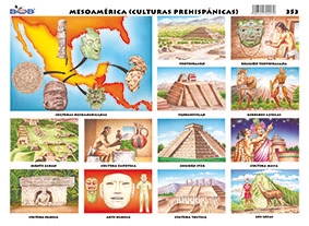 M353 Mesoamérica / culturas prehispánicas (25 pzas)