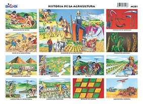 M381 Historia de la agricultura (25 pzas)