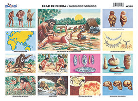 M388 Edad de piedra / paleolítico-neolítico (25 pzas)
